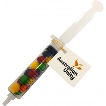 Syringe with Skittles 20g